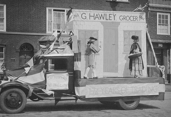 Hawley's float 174 years in business 